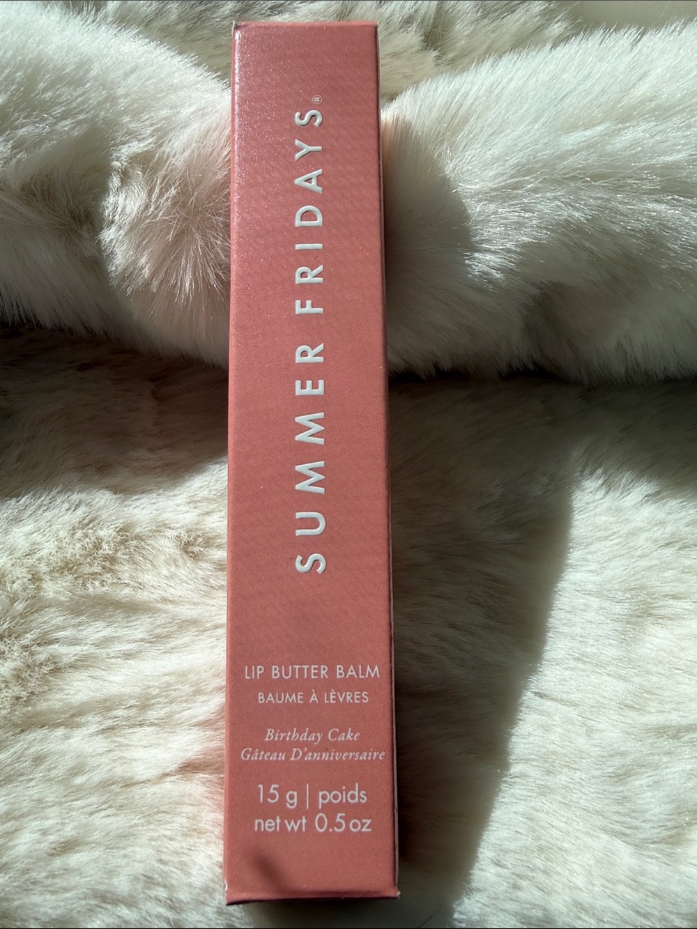 Summer Fridays BIRTHDAY CAKE Lip Butter Balm, 15g
New, never opened or swatched
